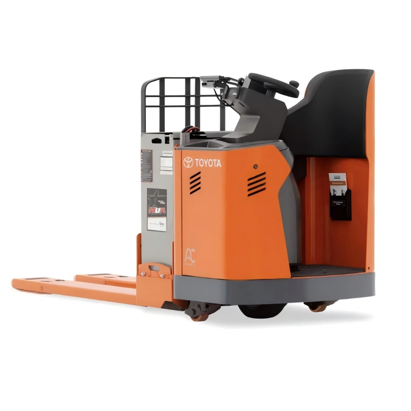 Enclosed End Rider Pallet Jack